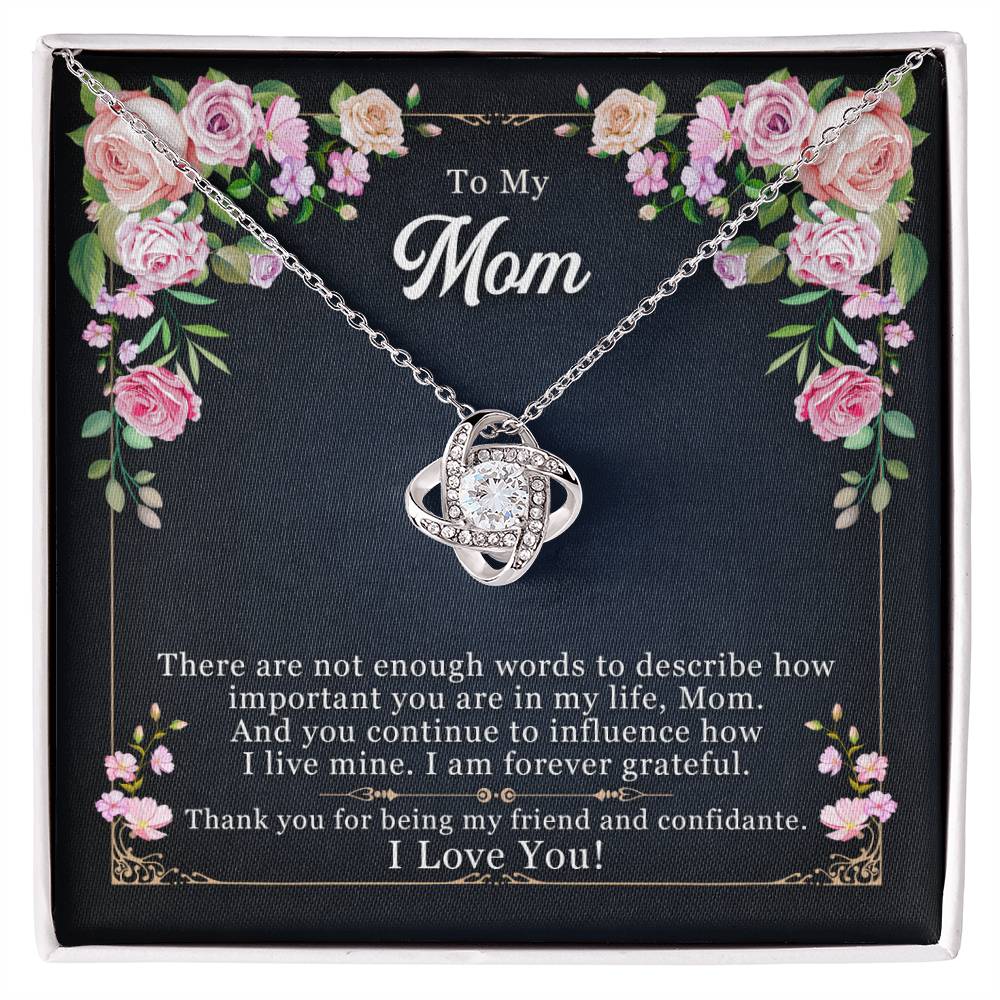 To My Mom, Thank you For Being My Friend